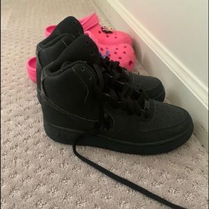 High top Air Force 1s